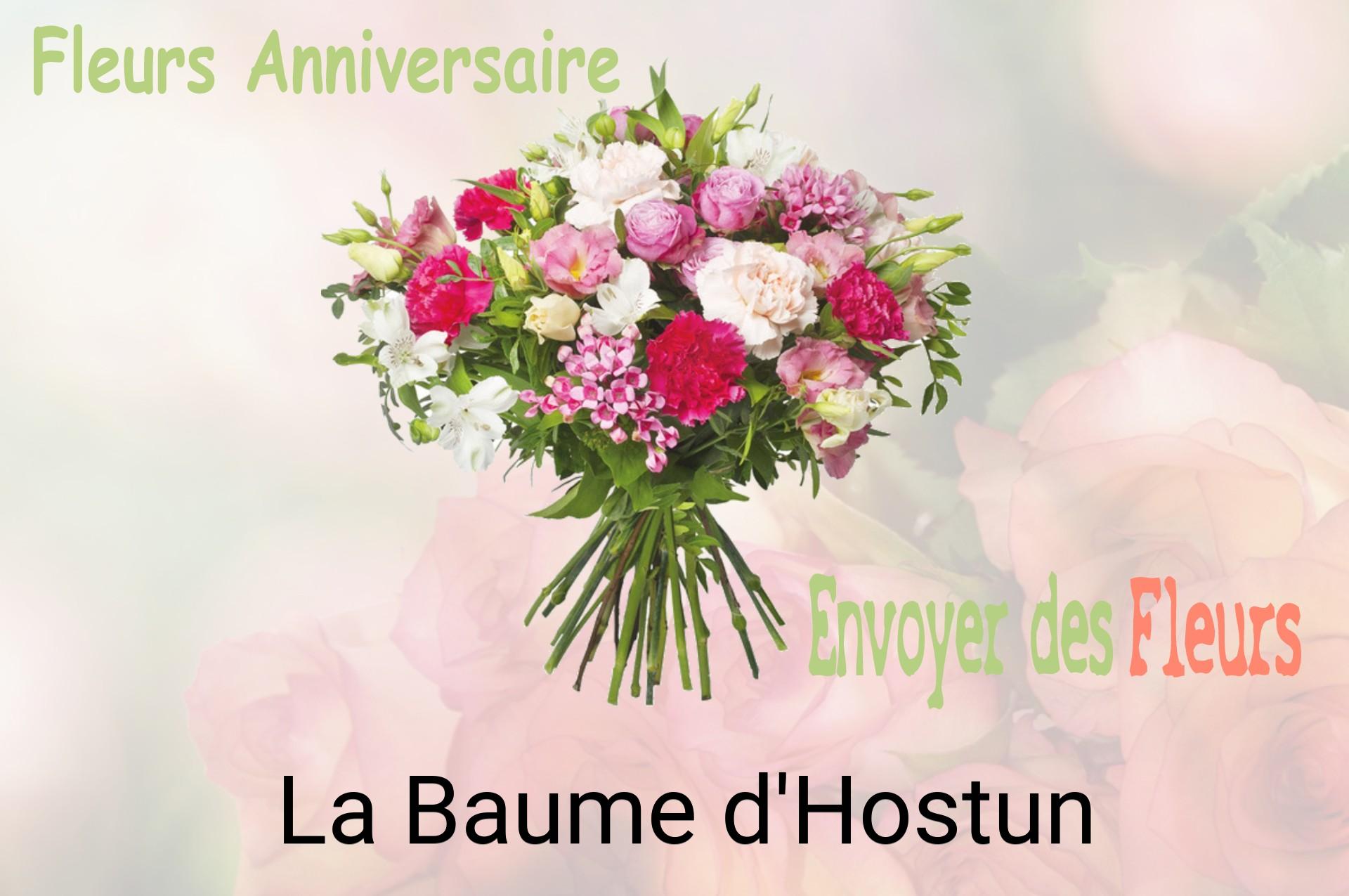 Bouquet de fleurs d’anniversaire livré à La Baume-d'Hostun